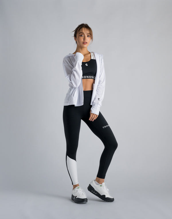 CRONOS WOMEN OUTDOOR UV CUT HOODIE [WHITE]