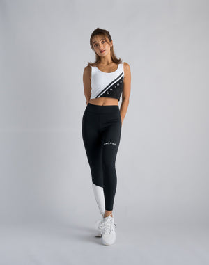 CRONOS WOMEN SWITCHED TANKTOP【BLACK】