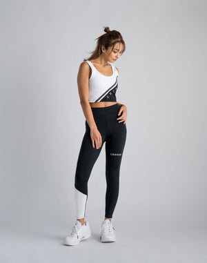 CRONOS WOMEN SWITCHED TANKTOP【BLACK】