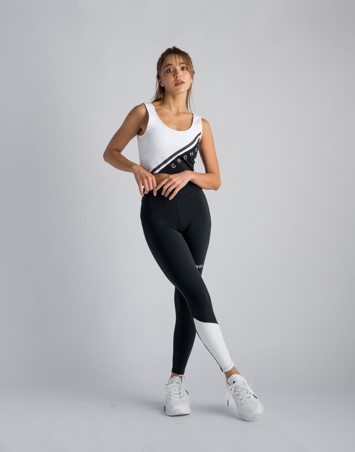 CRONOS WOMEN SWITCHED TANKTOP【BLACK】 – クロノス CRONOS