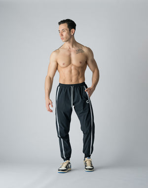 CRONOS WINDBREAKER SIDE LOGO LONGPANTS [S.NAVY]
