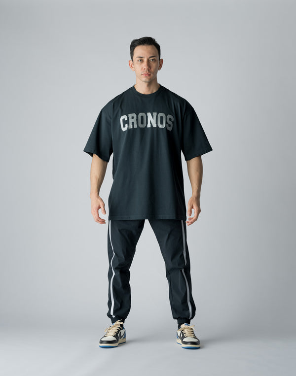 CRONOS WINDBREAKER SIDE LOGO LONGPANTS [S.NAVY]