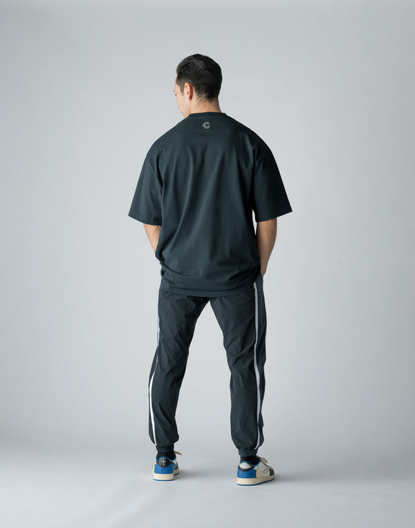 CRONOS  FRONT LOGO OVERSIZE T-SHIRT【S.NAVY】