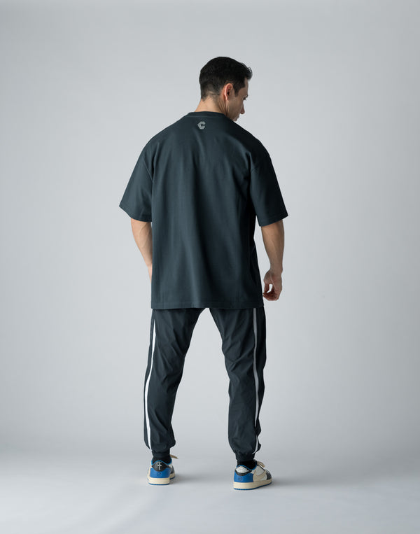 CRONOS WINDBREAKER SIDE LOGO LONGPANTS [S.NAVY]