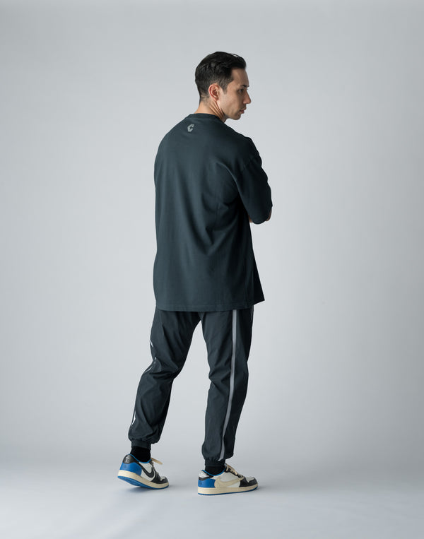 CRONOS WINDBREAKER SIDE LOGO LONGPANTS [S.NAVY]