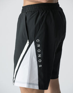 CRONOS DIAGONAL SWITCHING SHORTS【GRAY】