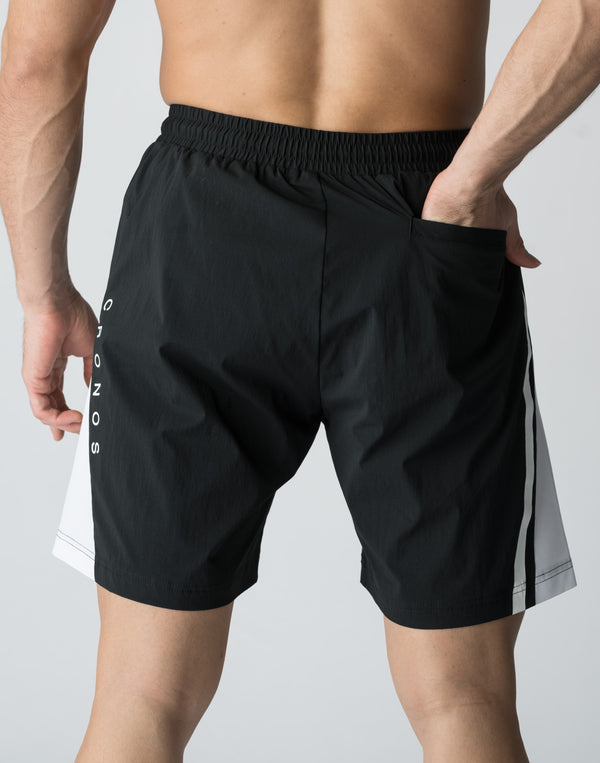 CRONOS DIAGONAL SWITCHING SHORTS【GRAY】