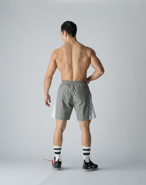 CRONOS DIAGONAL SWITCHING SHORTS【GRAY】