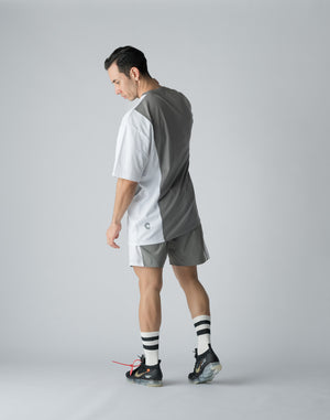 CRONOS DIAGONAL SWITCHING SHORTS【GRAY】