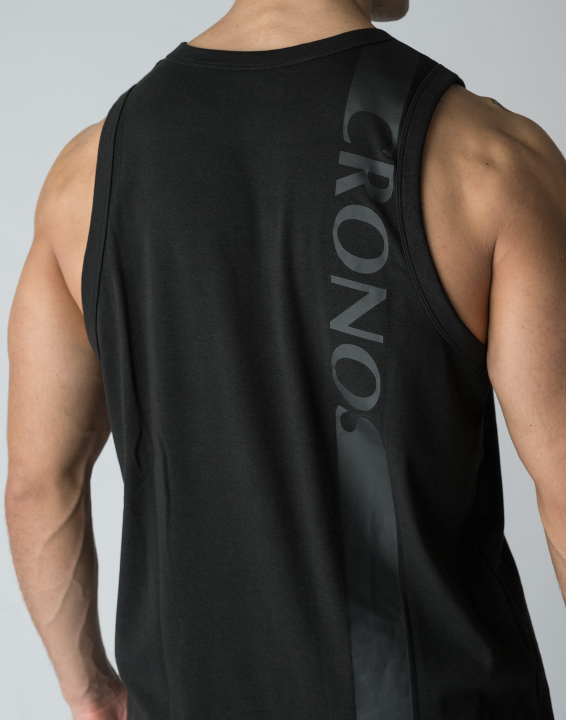 CRONOS STRETCH FRIES TANKTOP【BLACK】 – クロノス CRONOS Official Store