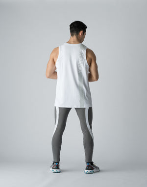 CRONOS STRETCH FRIES TANKTOP [WHITE]