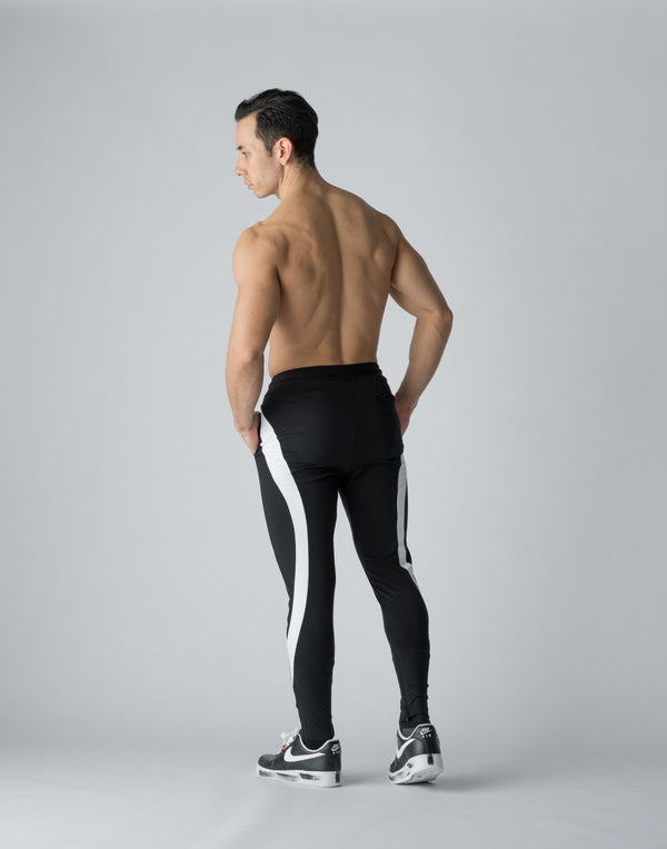 CRONOS BOTHSIDE SWITCHING LONGPANTS【BLACK】