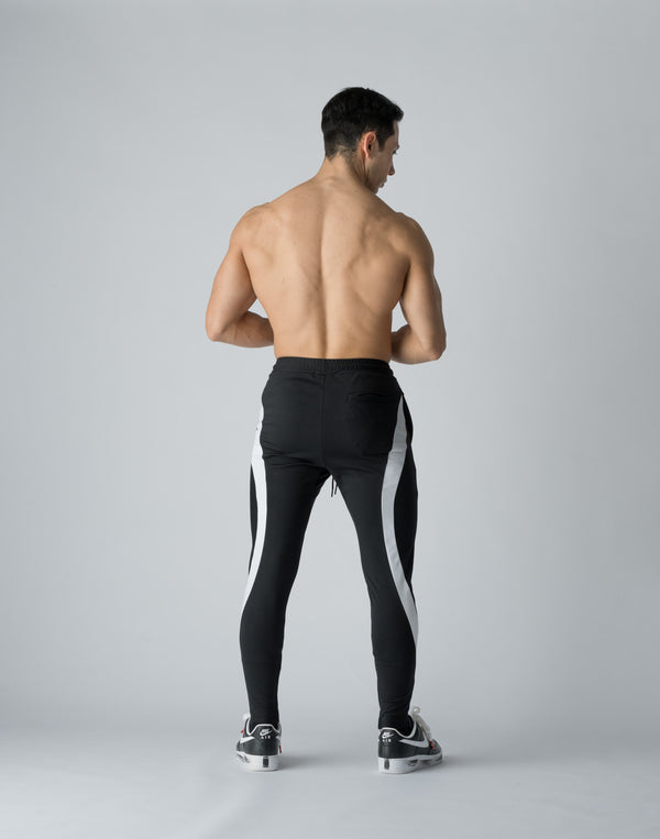 CRONOS BOTHSIDE SWITCHING LONGPANTS【BLACK】