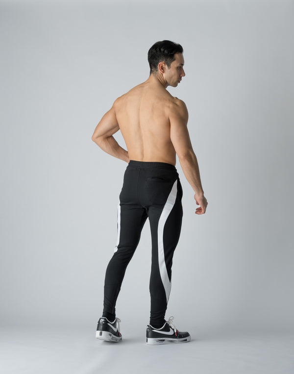CRONOS BOTHSIDE SWITCHING LONGPANTS【BLACK】