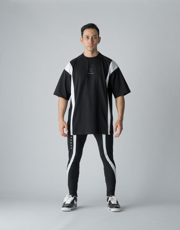 CRONOS BOTHSIDE SWITCHING LONGPANTS【BLACK】