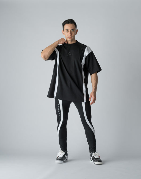 CRONOS BOTHSIDE SWITCHING LONGPANTS【BLACK】