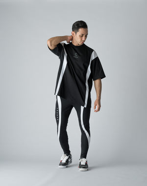 CRONOS BOTHSIDE SWITCHING LONGPANTS【BLACK】