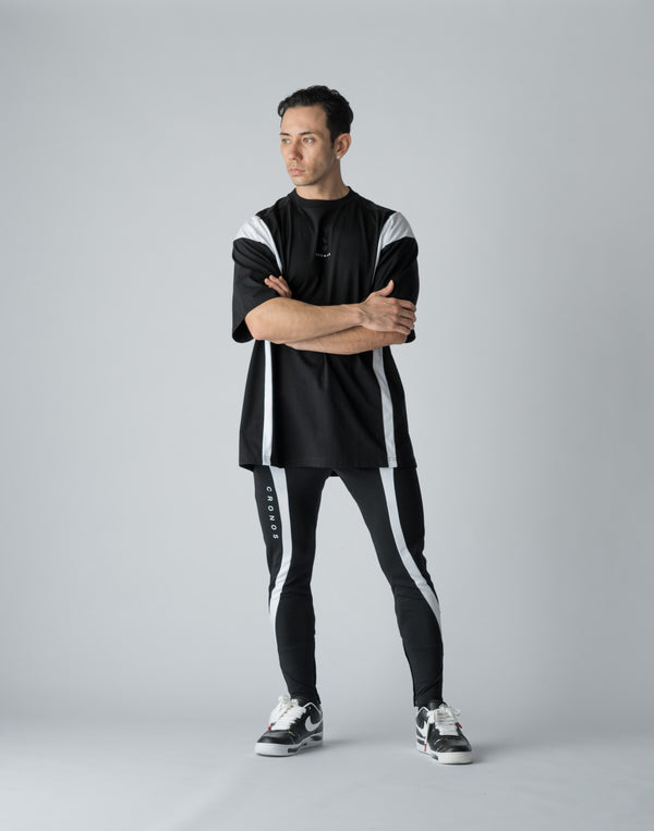CRONOS BOTHSIDE SWITCHING LONGPANTS【BLACK】