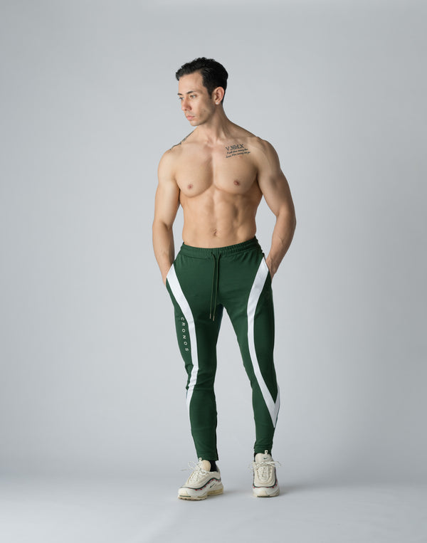 CRONOS BOTHSIDE SWITCHING LONGPANTS【GREEN】