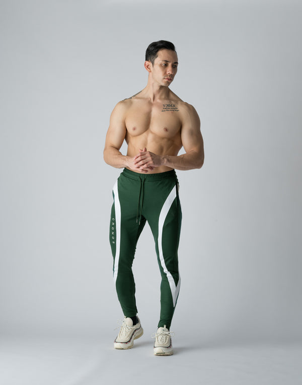 CRONOS BOTHSIDE SWITCHING LONGPANTS【GREEN】