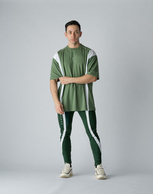 CRONOS BOTHSIDE SWITCHING LONGPANTS【GREEN】