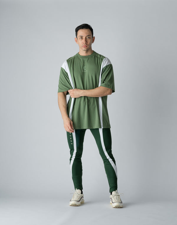 CRONOS BOTHSIDE SWITCHING LONGPANTS【GREEN】