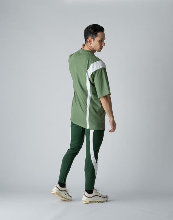 CRONOS BOTHSIDE SWITCHING LONGPANTS【GREEN】