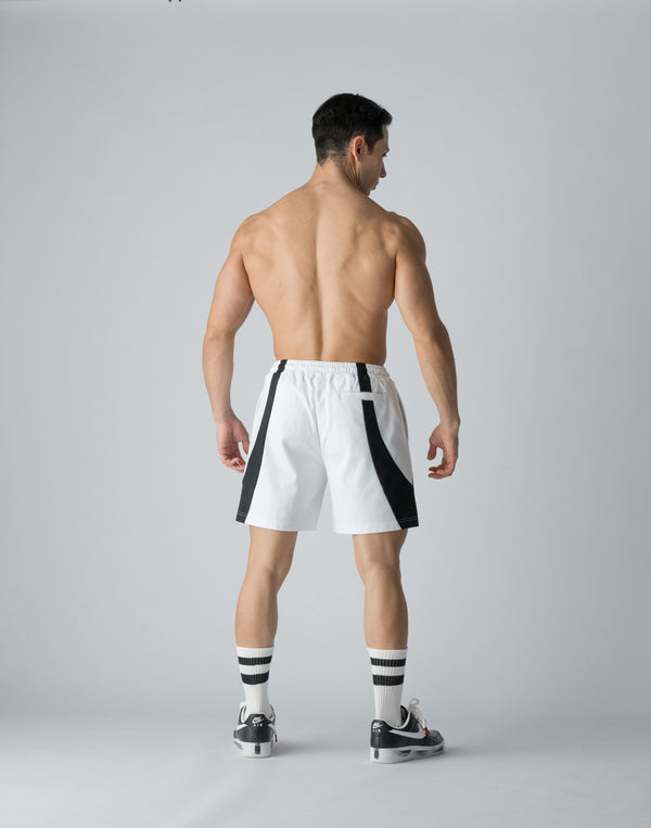 CRONOS BOTHSIDE SWITCHING SHORTS [WHITE]