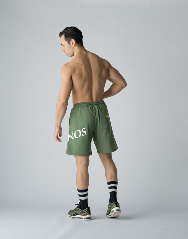 CRONOS SIDE PRINT SHORTS【C.GREEN】