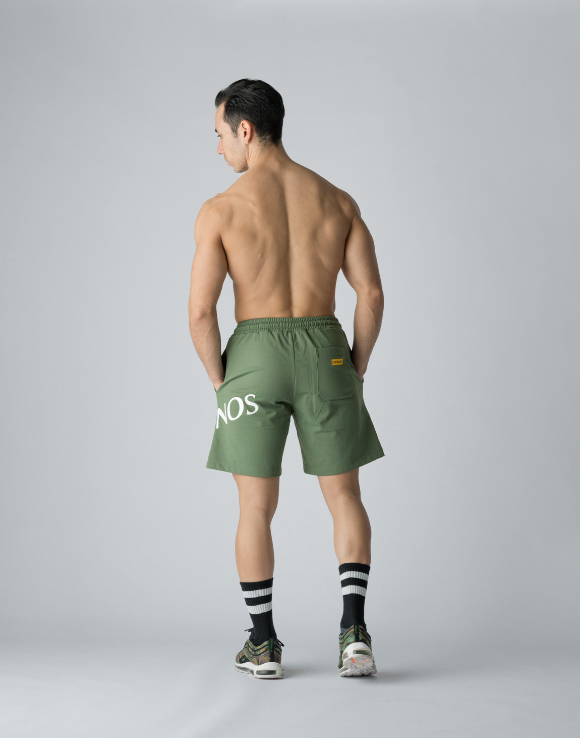 CRONOS SIDE PRINT SHORTS【C.GREEN】 – クロノス CRONOS