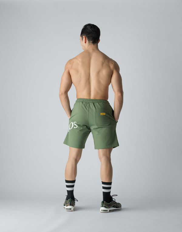 CRONOS SIDE PRINT SHORTS【C.GREEN】