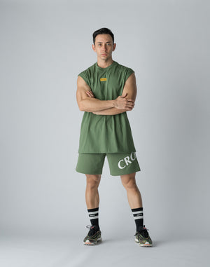 CRONOS SIDE PRINT SHORTS【C.GREEN】