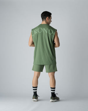 CRONOS SIDE PRINT SHORTS【C.GREEN】