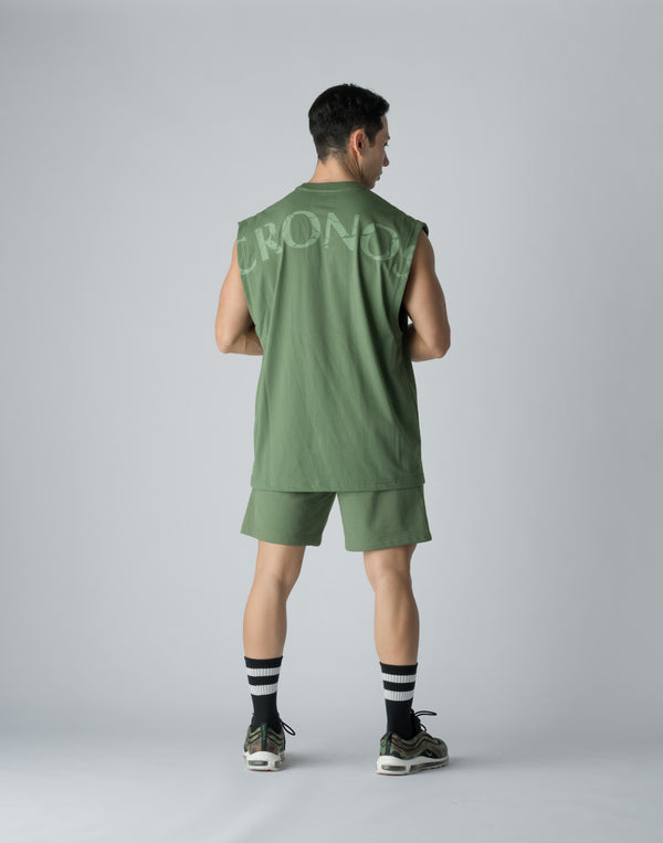 CRONOS SIDE PRINT SHORTS【C.GREEN】