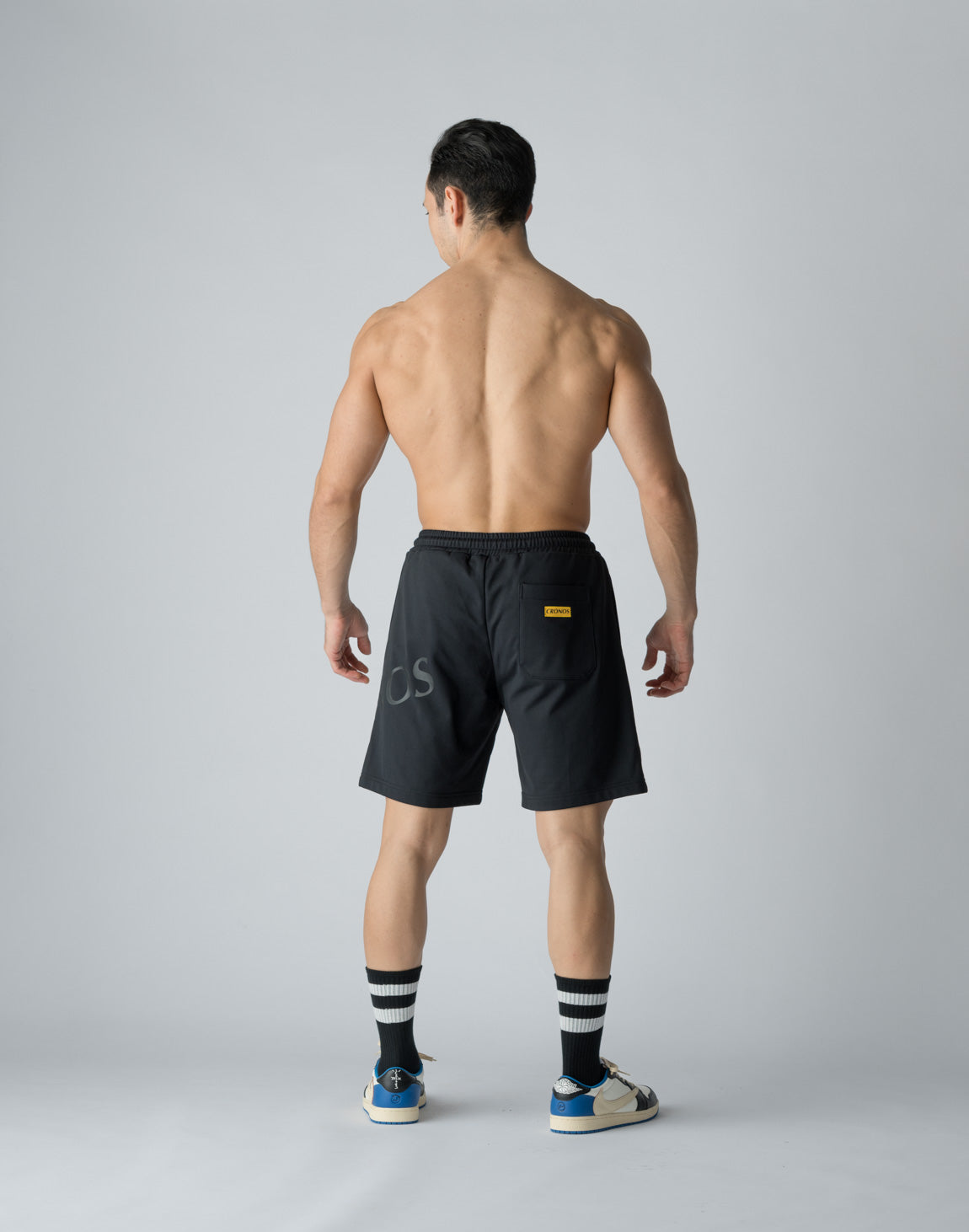 CRONOS SIDE PRINT SHORTS【BLACK】 – クロノス CRONOS Official