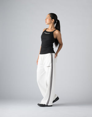 CRONOS WOMEN BLACK LETTER TANKTOP【BLACK】