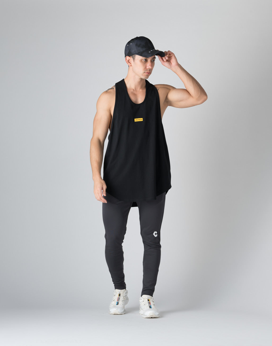 CRONOS BOXLOGO STRINGER【BLACK】
