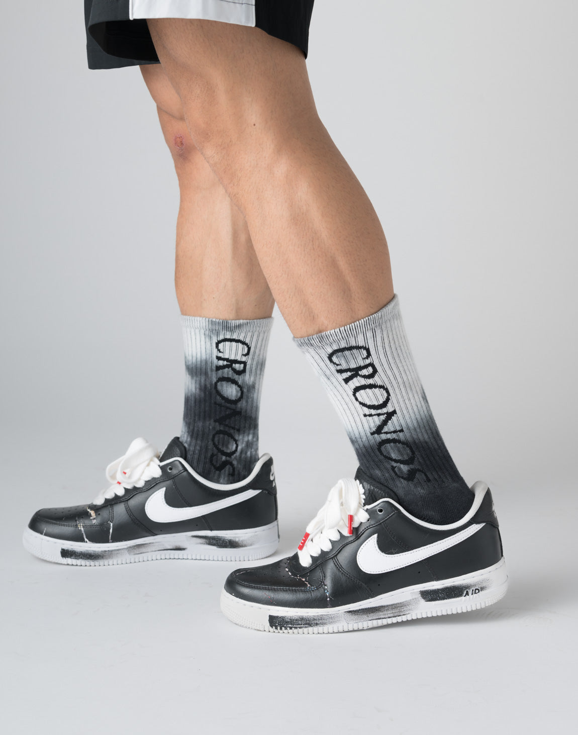 CRONOS TIE-DYE PATTERN SOCKS【D.GRAY】 – クロノス CRONOS CRONOS TIE-DYE PATTERN SOCKS【D.GRAY】 – クロノス CRONOS