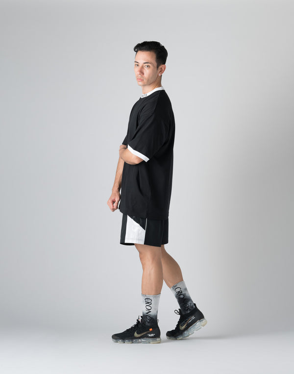 CRONOS EMBOSSING LOGO OVERSIZE T-SHIRT