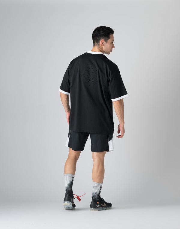 CRONOS EMBOSSING LOGO OVERSIZE T-SHIRT