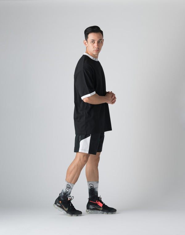 CRONOS EMBOSSING LOGO OVERSIZE T-SHIRT