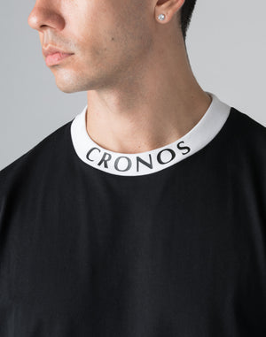 CRONOS EMBOSSING LOGO OVERSIZE T-SHIRT