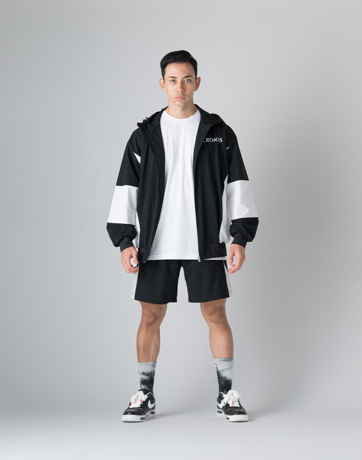 CRONOS SIDE LOGO SHORTS【BLACK】 – クロノス CRONOS Official