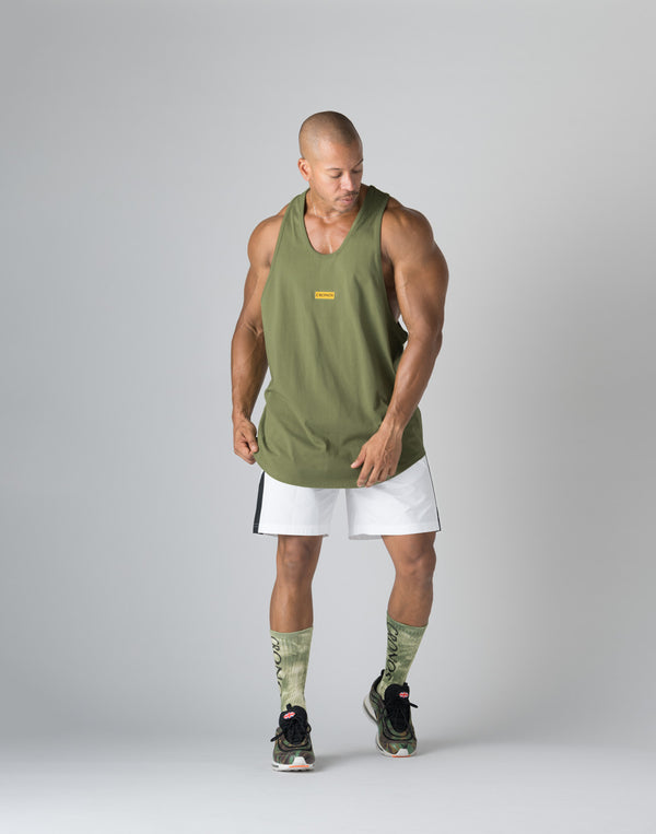 CRONOS BOXLOGO STRINGER【KHAKI】
