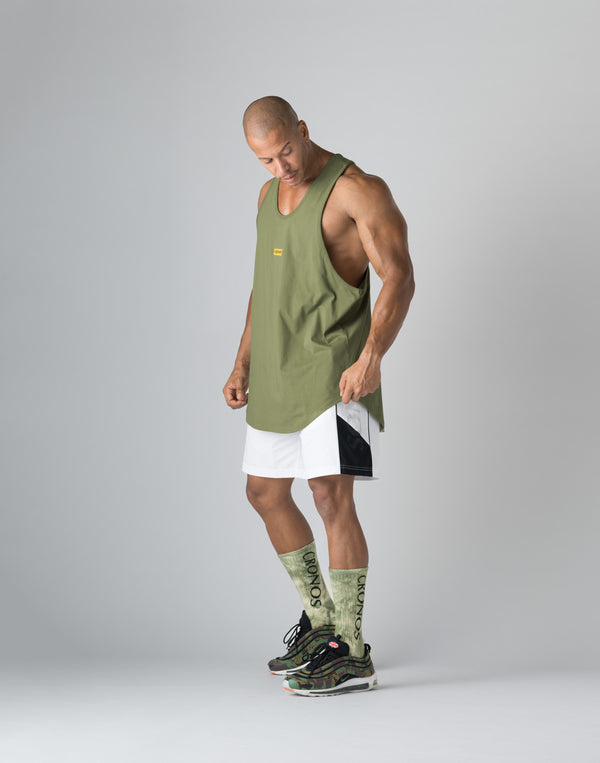 CRONOS BOXLOGO STRINGER【KHAKI】