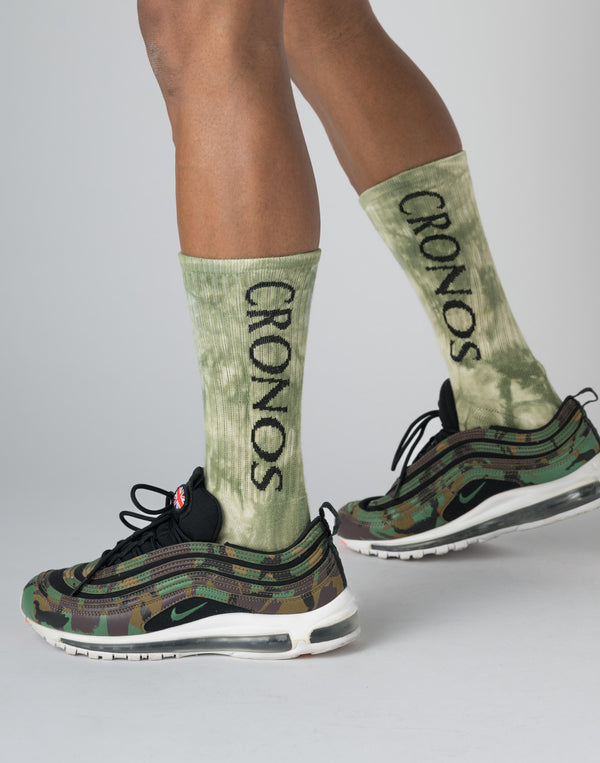 CRONOS TIE-DYE PATTERN SOCKS