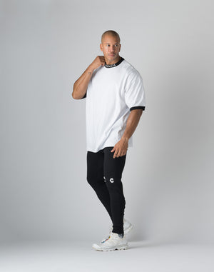 CRONOS EMBOSSING LOGO OVERSIZE T-SHIRT