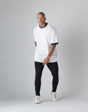 CRONOS EMBOSSING LOGO OVERSIZE T-SHIRT