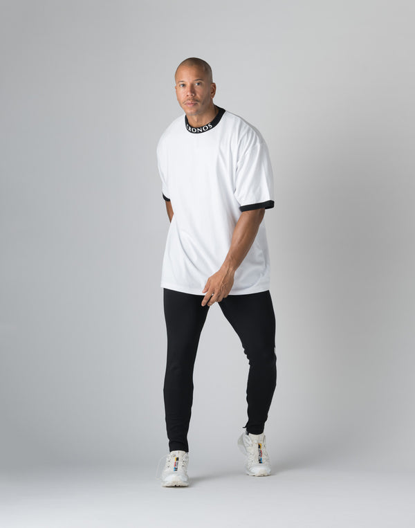 CRONOS EMBOSSING LOGO OVERSIZE T-SHIRT