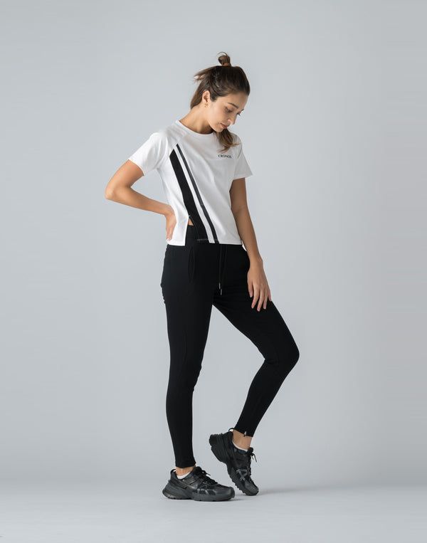 CRONOS WOMEN FRONT SLIT T-SHIRTS